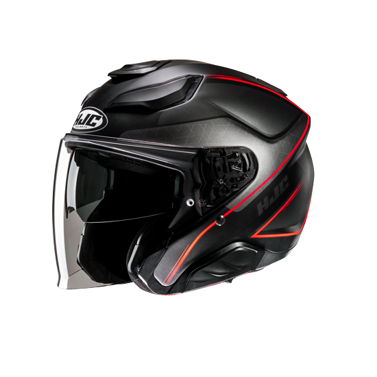 CASCO HJC F31 JET LUDI MC1SF