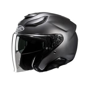 CASCO HJC F31 JET TITANIO MATE