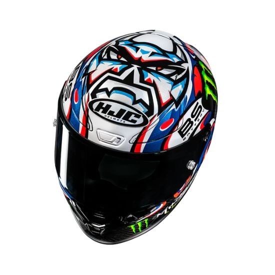 CASCO HJC RPHA 1 V2 CARBON QUARTARARO LE MANS III
