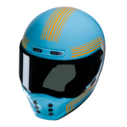 CASCO HJC V10 FONI MC27
