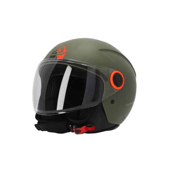 CASCO JET BREZZA VERDE MILITAR