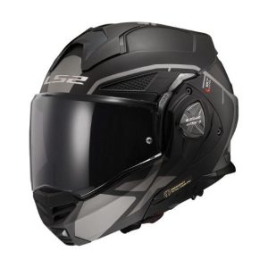 CASCO LS2 ADVANT X METRYK NEGRO MATE