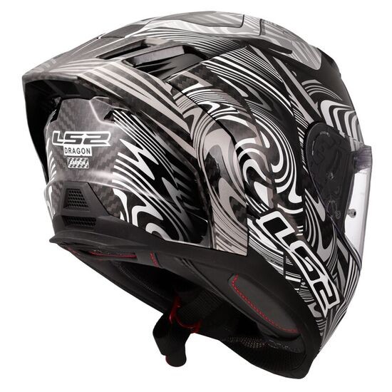 CASCO LS2 DRAGON ENTHUM BLANCO