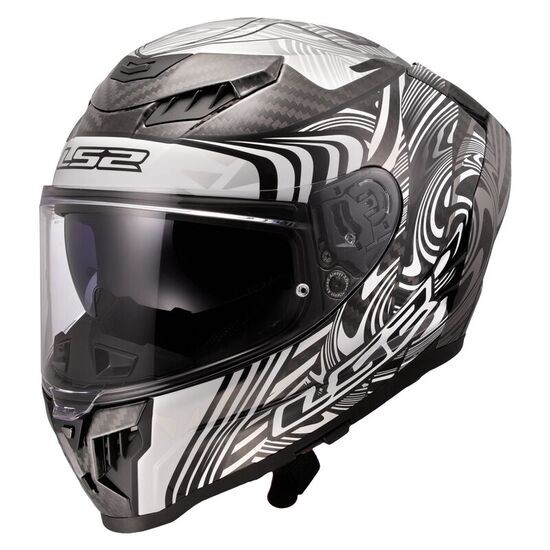 CASCO LS2 DRAGON ENTHUM BLANCO