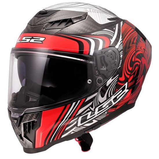 CASCO LS2 DRAGON ENTHUM ROJO