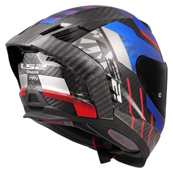 CASCO LS2 DRAGON TRAX AZUL