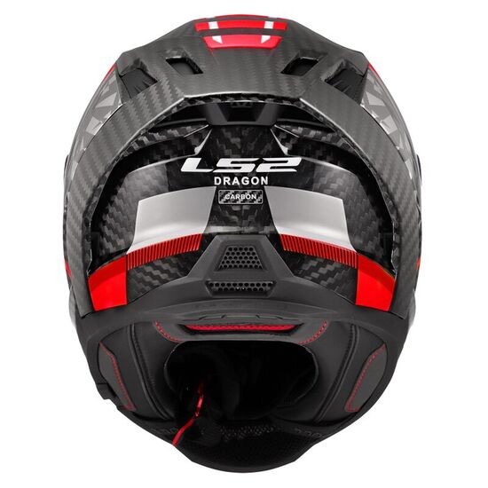 CASCO LS2 DRAGON TRAX ROJO