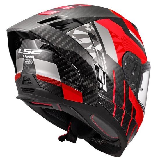 CASCO LS2 DRAGON TRAX ROJO