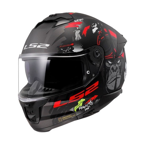 CASCO LS2 FF808 STREAM 2 ANGRY MONKEY