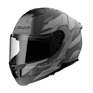 CASCO LS2 FF808 STREAM 2 SHADOW GRIS