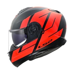 CASCO LS2 FF908 STROBE 2 CODE MATE ROJO
