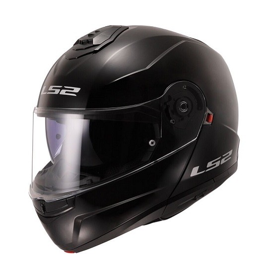 CASCO LS2 FF908 STROBE 2 NEGRO BRILLO