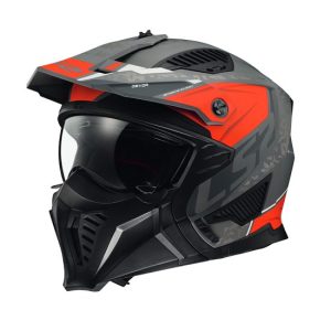CASCO LS2 OF606 DRIFTER DEVOR ROJO