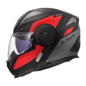 CASCO LS2 SCOPE II OXYD DURIA ROJO Y GRIS