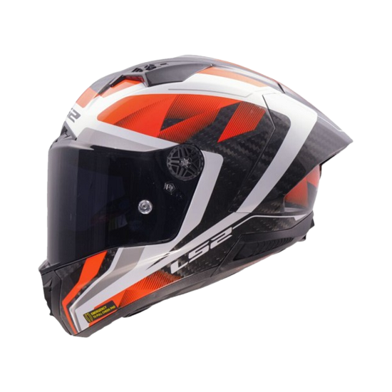 CASCO LS2 THUNDER GP AERO RAUTE NARANJA