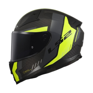 CASCO LS2 VECTOR 2 CARBON GRID AMARILLO