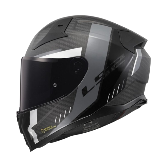 CASCO LS2 VECTOR 2 CARBON GRID GRIS