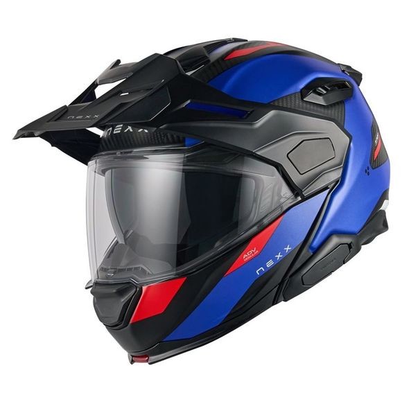 CASCO NEXX X.LIFE COUNTRY TERRA AZUL Y ROJO