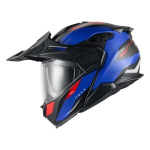 CASCO NEXX X.LIFE COUNTRY TERRA AZUL Y ROJO