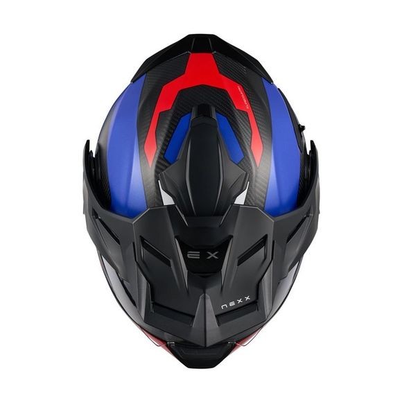 CASCO NEXX X.LIFE COUNTRY TERRA AZUL Y ROJO