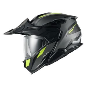 CASCO NEXX X.LIFE COUNTRY TERRA GRIS Y FLUOR