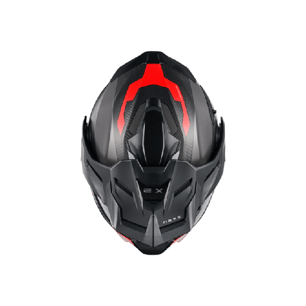 CASCO NEXX X.LIFE COUNTRY TERRA GRIS Y ROJO