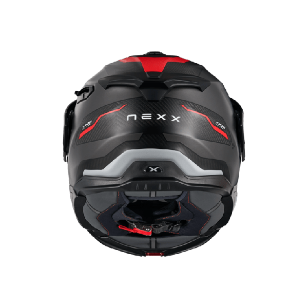 CASCO NEXX X.LIFE COUNTRY TERRA GRIS Y ROJO