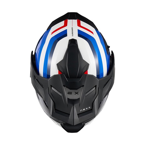 CASCO NEXX X.LIFE COUNTRY WESTBOUND AZUL Y ROJO