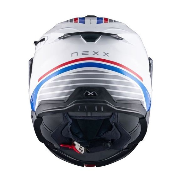 CASCO NEXX X.LIFETOUR GLOBE BLANCO Y AZUL