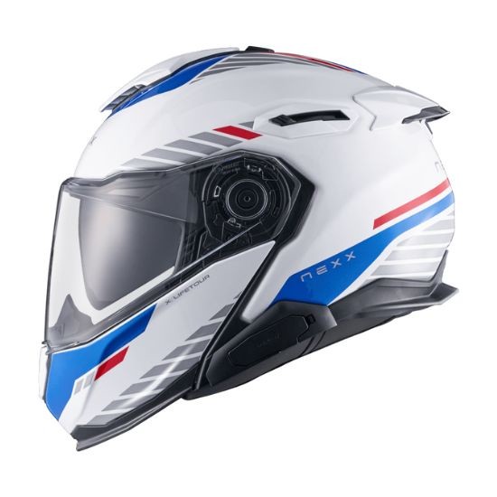 CASCO NEXX X.LIFETOUR GLOBE BLANCO Y AZUL