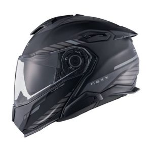 CASCO NEXX X.LIFETOUR GLOBE NEGRO Y GRIS