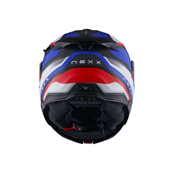 CASCO NEXX X.LIFETOUR PRO MILE AZUL Y ROJO