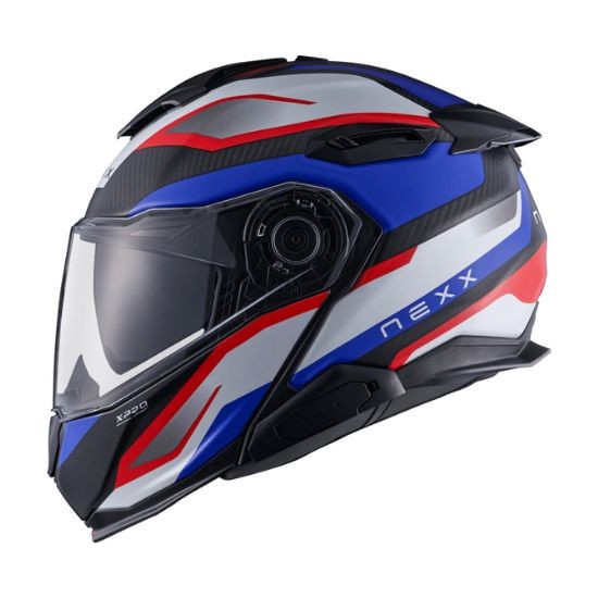 CASCO NEXX X.LIFETOUR PRO MILE AZUL Y ROJO