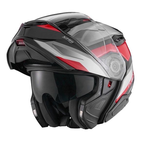 CASCO NEXX X.LIFETOUR PRO MILE BLANCO Y ROJO