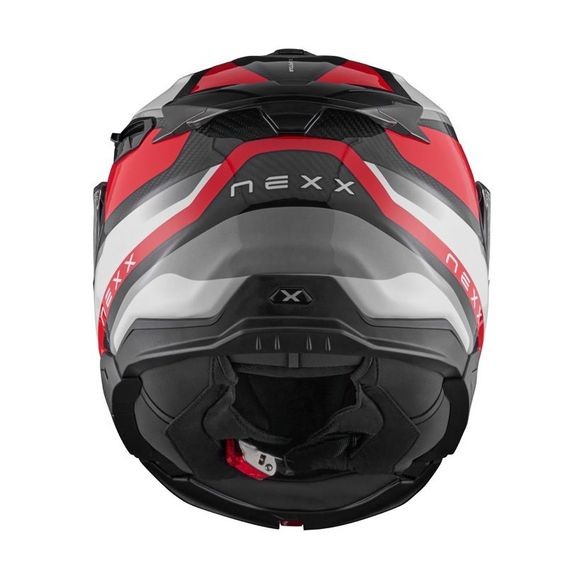 CASCO NEXX X.LIFETOUR PRO MILE BLANCO Y ROJO