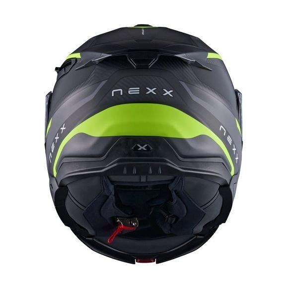 CASCO NEXX X.LIFETOUR PRO MILE GRIS Y AMARILLO
