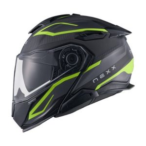 CASCO NEXX X.LIFETOUR PRO MILE GRIS Y AMARILLO