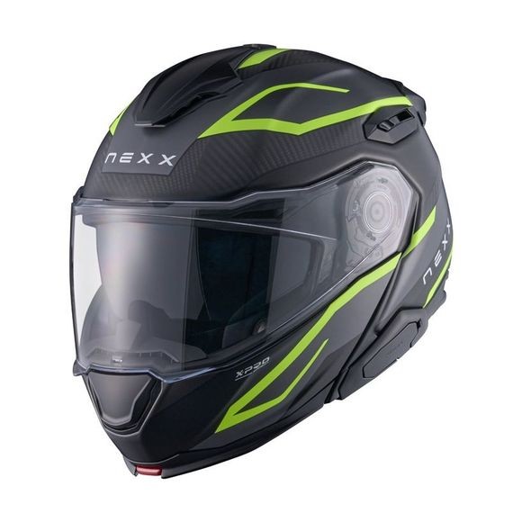CASCO NEXX X.LIFETOUR PRO MILE GRIS Y AMARILLO