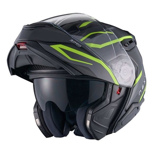 CASCO NEXX X.LIFETOUR PRO MILE GRIS Y AMARILLO