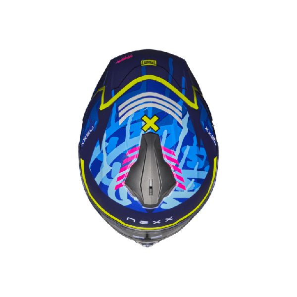 CASCO NEXX Y.100R URBANGRAM INDIGO AZUL MATE
