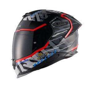 CASCO NEXX Y.100R URBANGRAM NEGRO Y ROJO MATE