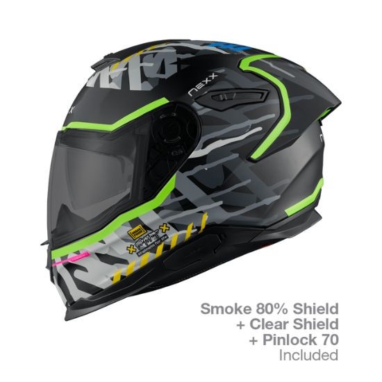 CASCO NEXX Y.100R URBANGRAM NEGRO