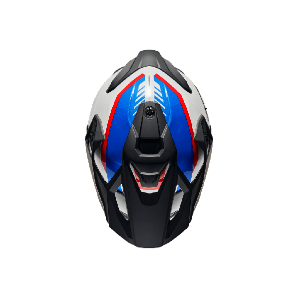 CASCO NEXX Y.TRAVL QUEST BLANCO, AZUL Y ROJO