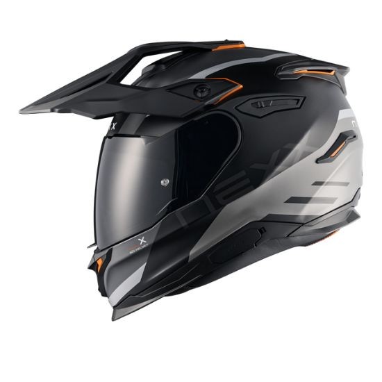 CASCO NEXX Y.TRAVL QUEST NEGRO Y BLANCO