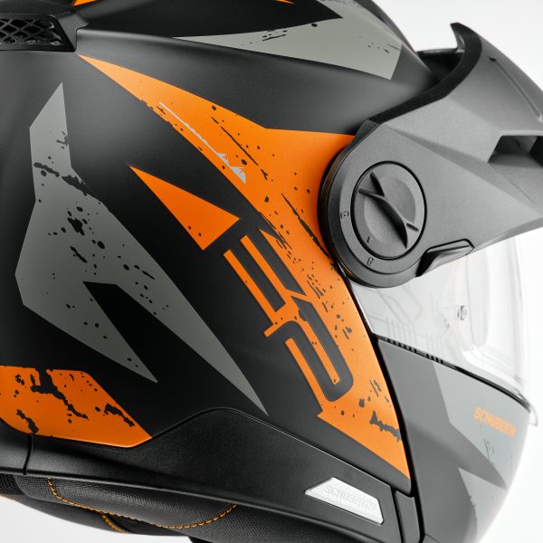 CASCO SCHUBERT E2 EXPLORER NARANJA