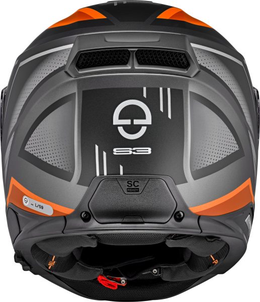 CASCO SCHUBERT S3 STORM NARANJA