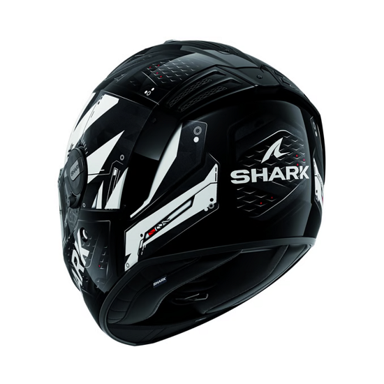 CASCO SHARK SPARTAN RS STINGREY NEGRO Y BLANCO