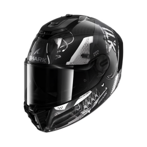 CASCO SHARK SPARTAN RS XBOT CARBON ANTHRACITE SILVER