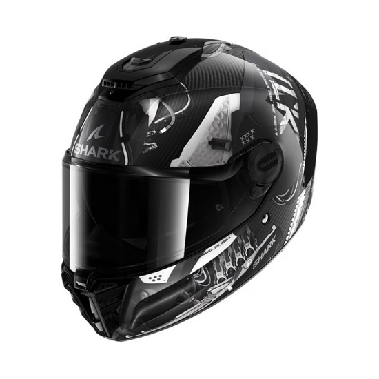 CASCO SHARK SPARTAN RS XBOT CARBON ANTHRACITE SILVER