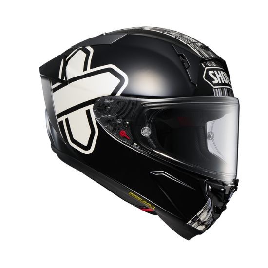 CASCO SHOEI X-SPR PRO CROSS LOGO TC5